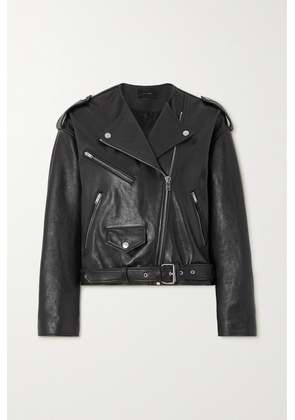Isabel Marant - Audric Leather Biker Jacket - Black - FR34,FR36,FR38