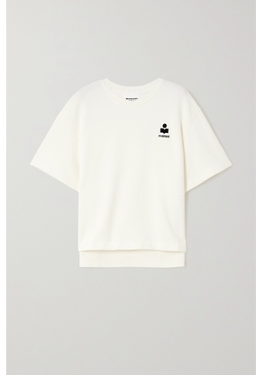 Marant Étoile - Printed Cotton-blend Jersey T-shirt - White - FR34,FR36,FR38,FR40,FR42,FR44