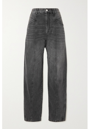 Isabel Marant - Vetan High-rise Tapered Jeans - Black - FR34,FR36,FR38,FR40,FR42,FR44