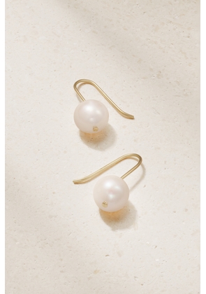Mateo - 14-karat Gold Pearl Earrings - One size