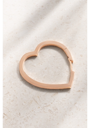 Repossi - Antifer Heart Large 18-karat Rose Gold Single Earring - One size