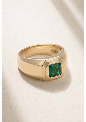 42 SUNS - 14-karat Gold Emerald Ring - 3,4,5,6,7