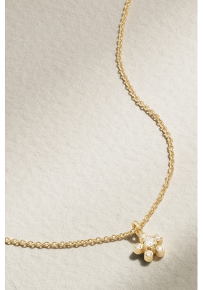 Sophie Bille Brahe - Petit Soleil Simple 18-karat Recycled Gold Diamond Necklace - One size