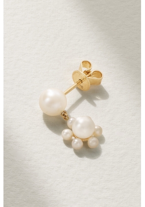 Sophie Bille Brahe - Petite Deux Jeanne 14-karat Recycled Gold Pearl Single Earring - One size