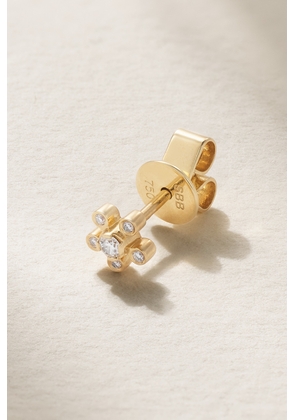 Sophie Bille Brahe - Petit Soleil De Fleur 18-karat Recycled Gold Diamond Single Earring - One size