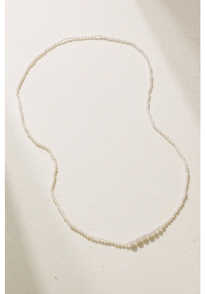 Sophie Bille Brahe - Christo 14-karat Recycled Gold Pearl Necklace - One size