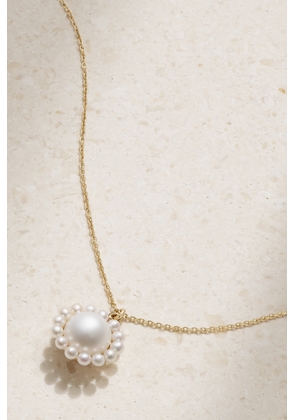 Sophie Bille Brahe - Jeanne Simple 14-karat Recycled Gold Pearl Necklace - One size