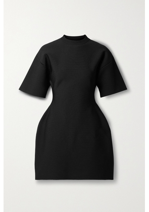 Balenciaga - Hourglass Stretch-ponte Mini Dress - Black - XS,S,M,L
