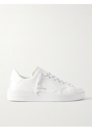 Golden Goose - Purestar Faux Leather Sneakers - White - IT35,IT36,IT37,IT38,IT39,IT40,IT41,IT42