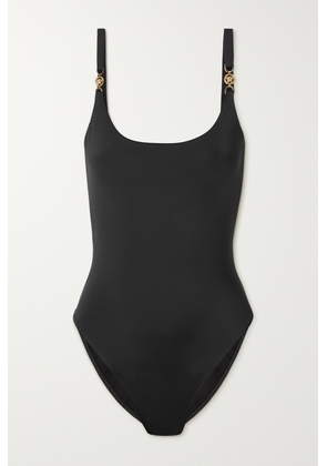 Versace - Medusa Biggie Embellished Swimsuit - Black - 1,2,3,4,5