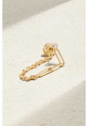 Yvonne Léon - 18-karat Gold Diamond Single Earring - One size