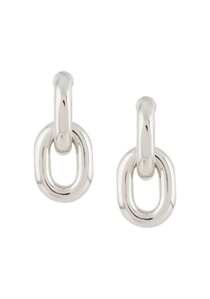 Rabanne chunky drop-chain earrings - Silver
