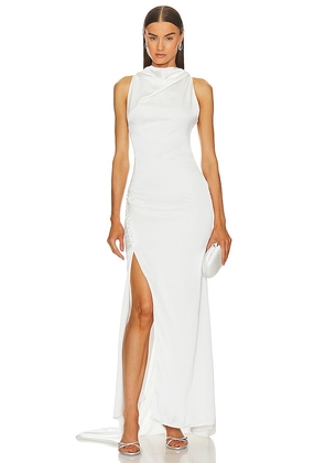 ELLIATT Jamilla Gown in Ivory. Size XS.