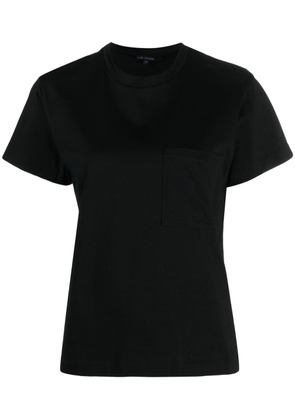 Sofie D'hoore patch-pocket cotton T-shirt - Black