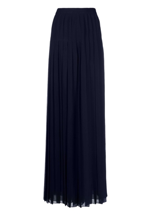 Ralph Lauren Collection high-waisted pleated trousers - Blue