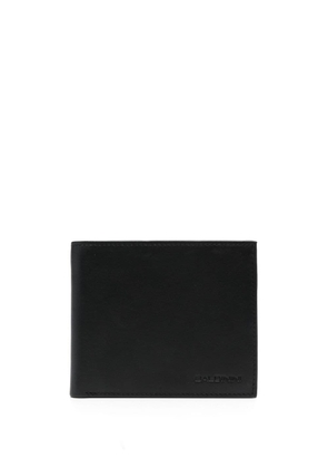 Baldinini bi-fold leather wallet - Black