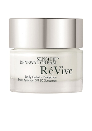 ReVive Sensitif Renewal Cream Daily Cellular Protection Broad Spectrum SPF 30 Sunscreen in Beauty: NA.
