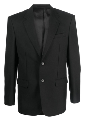 Filippa K single-breasted wool-blend blazer - Black