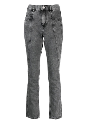ISABEL MARANT panelled skinny jeans - Grey