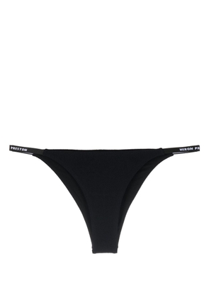 Heron Preston logo patch bikini bottoms - Black