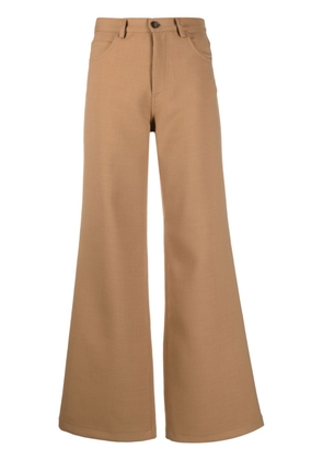 Société Anonyme Pausa flared trousers - Brown