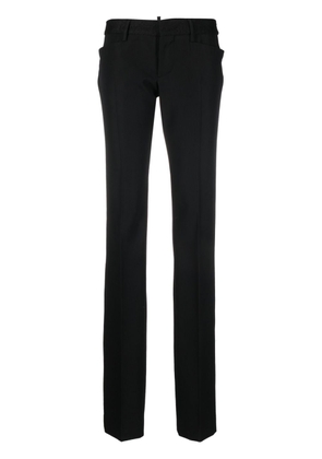 Dsquared2 slim-cut virgin wool trousers - Black