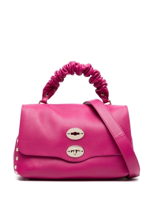 Zanellato Postina leather tote bag - Pink