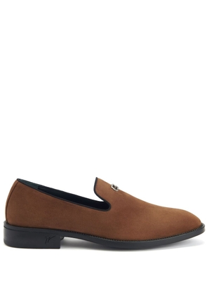 Giuseppe Zanotti Imrham leather loafers - Brown