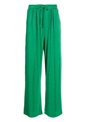 tout a coup drawstring-waist trousers - Green