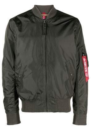 Alpha Industries zip-sleeve bomber jacket - Grey