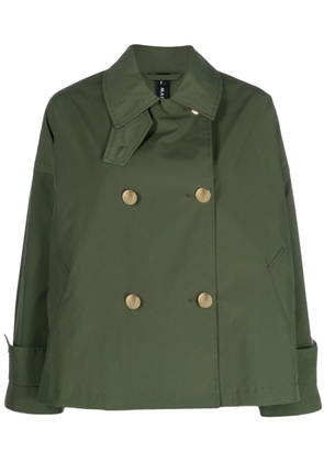 Mackintosh Humbie double-breasted coat - Green