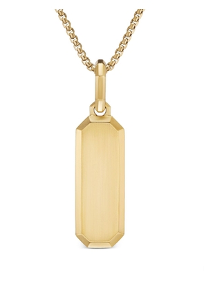 David Yurman 18kt yellow gold Streamline® amulet pendant