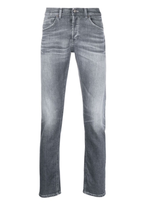DONDUP mid-rise slim-cut jeans - Grey