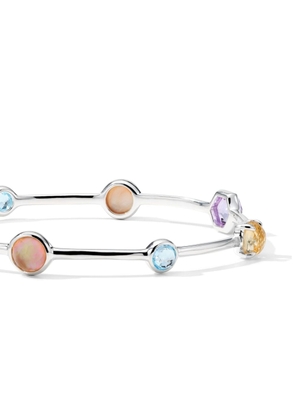 IPPOLITA sterling silver Rock Candy® Mixed Stone bangle