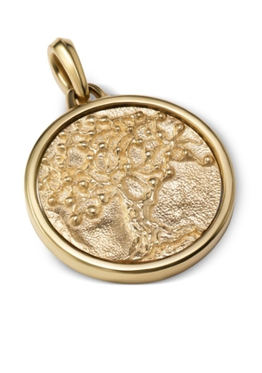 David Yurman 18kt yellow gold Tree of Life amulet