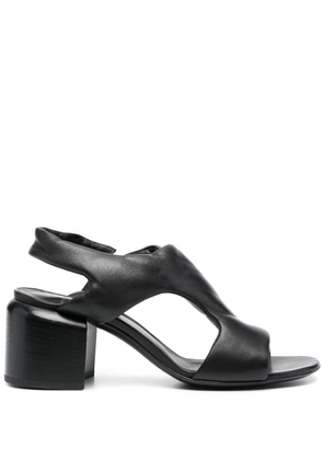 Officine Creative Ethel 70mm open-toe leather sandals - Black