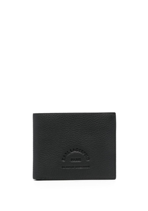 Karl Lagerfeld bi-fold leather wallet - Black