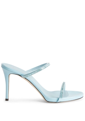 Giuseppe Zanotti Iride Crystal 90mm sandals - Blue