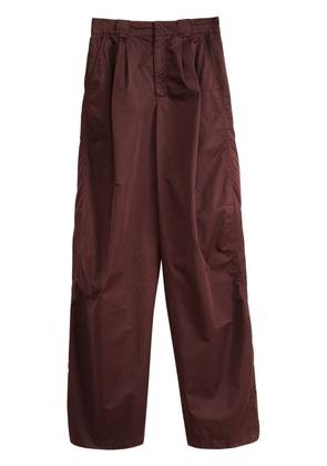 LEMAIRE high-waist wide-leg trousers - Red