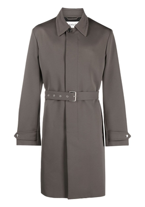 Lanvin belted trench coat - Green