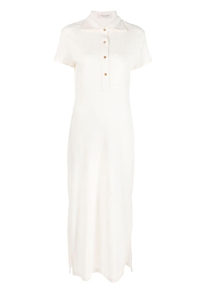 Giuliva Heritage Daphne short-sleeve polo dress - Neutrals