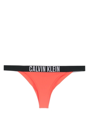 Calvin Klein Brazilians logo-waistband bikini bottoms - Red