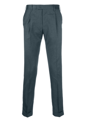 PT Torino low-rise tapered tailored trousers - Blue
