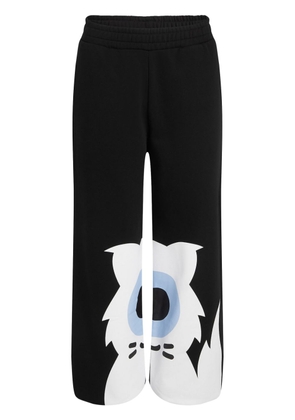 Karl Lagerfeld x Darcel Disappoints graphic-print track pants - Black