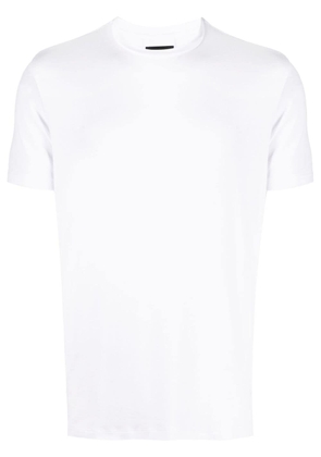 Emporio Armani short-sleeved jersey T-shirt - White