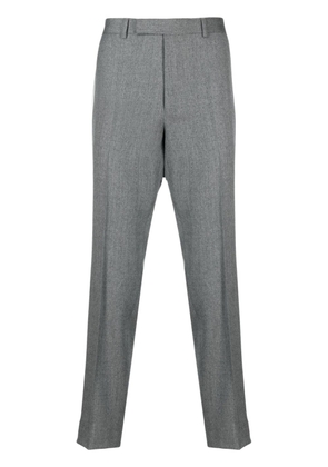 Zegna tailored wool chino trousers - Grey