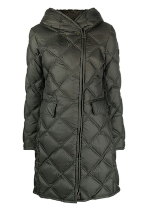 Peuterey hooded quilted coat - Green
