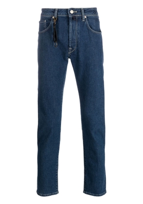 Incotex keyring-charm slim-cut jeans - Blue
