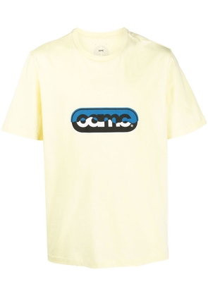 OAMC logo-print T-shirt - Yellow