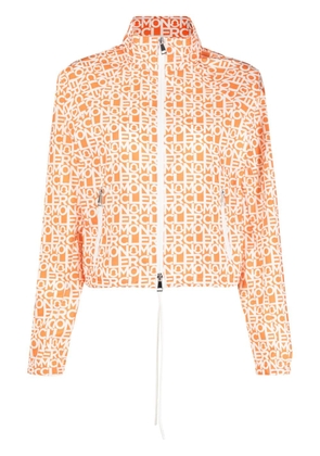 Moncler Alose logo-print jacket - Orange
